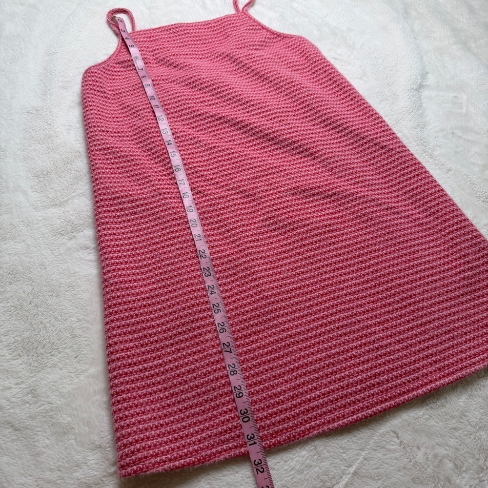 Moon River Pink Textured Mini Dress Size M NWT Spring - Picture 5 of 8
